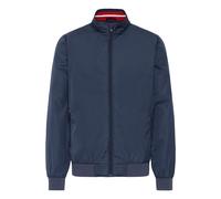 Kapuzenfleecejacke BLEND "Sweatjacke BHZyklo", Herren, Gr. XL, blau (mood indigo blau), Obermaterial: 100% Polyester PES., Jacken (11102323-XL) mood indigo blau