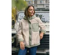 CECIL Fellimitatjacke Teddy Damen vanilleweiß Gr. XL (44) 100% Polyester