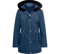 Kapuzenjacke dunkelblau 48 Polyester. Pelzimitat: Polyester. Wattierung: Polyester