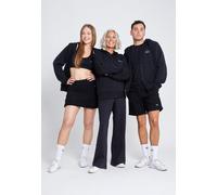 Kapuzenjacke mit Reißverschluss unisex, schwarz S