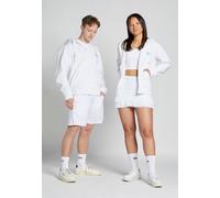 Kapuzenjacke mit Reißverschluss unisex, weiß L