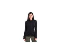Icebreaker Women's Merino 260 Quantum Long Sleeve Zip Hoodie Black M
