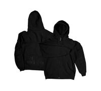 Kapuzenjacke Rokker Zip Sweater black, M M schwarz
