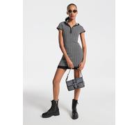 Kapuzenkleid Aus Jacquard Mit Mk2000-Logomuster - Michael Kors