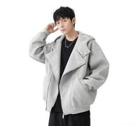 Kapuzenpulli Zip Hoodie für Alltag und für freizeit Kapuzenpulli | Frontreißverschluss, geteilte Kängurutasche, wärmendes Fleece, lockere Passform, ideal zum Layering