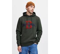 Kapuzenpullover BLEND "BHAbsalon", Herren, Gr. M, deep forest, Sweatware, 50% Baumwolle, 50% Polyester, bedruckt, regular fit, Pullover Kapuzenpullover, Stilvoller Hoodie mit Kapuze (25965202-M) deep