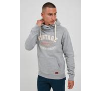 Kapuzenpullover BLEND "BHAlejandro", Herren, Gr. XXL, zink mix, Sweatware, 60% Baumwolle, 40% Polyester, regular fit, ohne Ausschnitt, eingesetzt, Pullover Kapuzenpullover, Kapuzensweatshirt mit Front