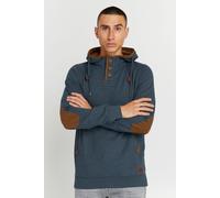 Blend BHAlexo Herren Kapuzenpullover Hoodie Pullover mit Kapuze Knopf-Verschlüsse Baumwollmischung Regular fit, Größe:M, Farbe:Ensign Blue (70260)