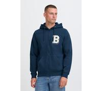 Kapuzenpullover BLEND "BHBadel", Herren, Gr. M, marineblaus, Sweatware, 60% Baumwolle, 40% Polyester, unifarben, normal normal, ohne Ausschnitt, Pullover Kapuzenpullover, Gemütliche Sweatjacke mit Kap
