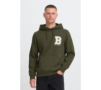 Kapuzenpullover BLEND "BHBader", Herren, Gr. M, forest night, Sweatware, 60% Baumwolle, 40% Polyester, unifarben, normal normal, ohne Ausschnitt, Pullover Kapuzenpullover, Stilvoller Hoodie mit Kapuze