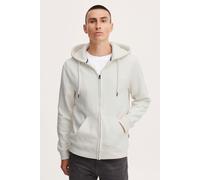 Kapuzensweatjacke BLEND "BHDowntown", Herren, Gr. XXL, egret, Sweatware, 50% Baumwolle, 50% Polyester, regular fit hüftlang, Rundhals, eingesetzt Rippbündchen, Sweatjacken, Stilvolle Kapuzensweatjacke