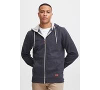 Kapuzenpullover BLEND "BHHulker", Herren, Gr. XL, navy teddy, Sweatware, 60% Baumwolle, 40% Polyester, unifarben, regular fit, ohne Ausschnitt, eingesetzt, Pullover Kapuzenpullover, Sweatshirtjacke mi