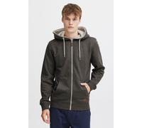 Kapuzenpullover BLEND "BHHulker", Herren, Gr. XXL, charcoal mix teddy, Sweatware, 60% Baumwolle, 40% Polyester, unifarben, regular fit, ohne Ausschnitt, eingesetzt, Pullover Kapuzenpullover, Sweatshir