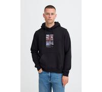 Kapuzenpullover BLEND "BHIstvan", Herren, Gr. 3XL, schwarz, Sweatware, 60% Baumwolle, 40% Polyester, bedruckt, normal normal, ohne Ausschnitt, Pullover Kapuzenpullover, Stilvoller Hoodie mit Kapuze un