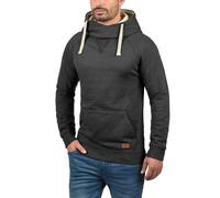 Kapuzenpullover BLEND "BHSales", Herren, Gr. M, charcoal, Sweatware, 60% Baumwolle, 40% Polyester, unifarben, regular fit, ohne Ausschnitt, eingesetzt, Pullover Kapuzenpullover, Kapuzensweatshirt mit