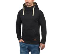 Kapuzenpullover BLEND "BHSales", Herren, Gr. S, schwarz, Sweatware, 60% Baumwolle, 40% Polyester, unifarben, regular fit, ohne Ausschnitt, eingesetzt, Pullover Kapuzenpullover, Kapuzensweatshirt mit C
