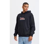 Kapuzenpullover BLEND "BHSweatshirt", Herren, Gr. M, schwarz, Sweatware, 55% Polyester, 45% Baumwolle, bedruckt, Basic, regular fit normal, ohne Ausschnitt, eingesetzt, Pullover, Stilvoller Hoodie mit