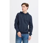 Kapuzenpullover BLEND "BHSweatshirt", Herren, Gr. S, blau (marineblaus), Sweatware, 100% Baumwolle, meliert, Basic, regular fit normal, ohne Ausschnitt, eingesetzt, Pullover Kapuzenpullover, Stilvolle