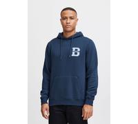 Kapuzenpullover BLEND "BHSweatshirt", Herren, Gr. XXL, marineblaus, Sweatware, 55% Polyester, 45% Baumwolle, unifarben, regular fit, Pullover Kapuzenpullover, Stilvoller Hoodie mit Kapuze (38200650-XX