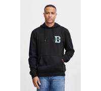 Kapuzenpullover BLEND "BHSweatshirt", Herren, Gr. XXL, schwarz, Sweatware, 55% Polyester, 45% Baumwolle, unifarben, regular fit, Pullover, Stilvoller Hoodie mit Kapuze (22753156-XXL) schwarz