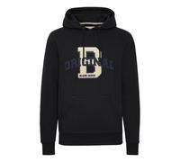 Kapuzenpullover BLEND "BHAbsalon", Herren, Gr. XL, schwarz, Sweatware, 50% Baumwolle, 50% Polyester, bedruckt, regular fit, Pullover Kapuzenpullover, Stilvoller Hoodie mit Kapuze (51940221-XL) schwarz