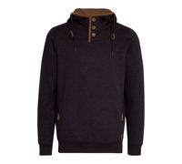 Blend BHAlexo Herren Kapuzenpullover Hoodie Pullover mit Kapuze Knopf-Verschlüsse Baumwollmischung Regular fit, Größe:M, Farbe:Black (70155)
