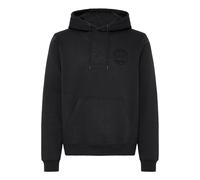 Kapuzenpullover BLEND "Hoodie BHFAVIAN", Herren, Gr. L, schwarz (schwarz beauty), Obermaterial: 50% Baumwolle CO. 50% Polyester PES., Pullover Kapuzenpullover (45556723-L) schwarz beauty