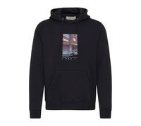 Kapuzenpullover BLEND "BHIstvan", Herren, Gr. L, schwarz, Sweatware, 60% Baumwolle, 40% Polyester, bedruckt, normal normal, ohne Ausschnitt, Pullover Kapuzenpullover, Stilvoller Hoodie mit Kapuze und