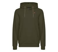 Kapuzenpullover BLEND "Hoodie BHLobo", Herren, Gr. L, grün (deep depths), Obermaterial: 100% Baumwolle CO., unifarben, casual, normal, Langarm, Pullover (41289417-L) deep depths