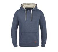 Kapuzenpullover BLEND "Hoodie BHSuker", Herren, Gr. S, blau (navy), Obermaterial: 60% Baumwolle CO. 40% Polyester PES., Pullover Kapuzenpullover (34028041-S) navy