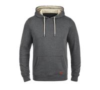 Kapuzenpullover BLEND "Hoodie BHSuker", Herren, Gr. S, grau (charcoal), Obermaterial: 60% Baumwolle CO. 40% Polyester PES., Pullover Kapuzenpullover (19506155-S) charcoal