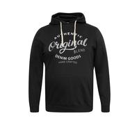 Blend BT Tobias Hoodie Herren Big & Tall Kapuzenpullover Vintage Pullover mit Kapuze Große Größen bis 6XL, Größe:4XL, Farbe:Black (194007)