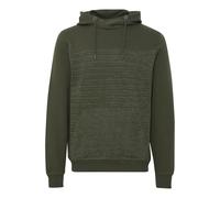 Kapuzenpullover BLEND "Hoodie BHToklat", Herren, Gr. XXL, grün (deep depths), Web, Obermaterial: 80% Baumwolle CO. 20% Polyester PES., unifarben, normal, Pullover Kapuzenpullover (90617108-XXL) deep d