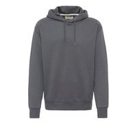 Kapuzenpullover BLEND "Kapuzenpullover BHCopte", Herren, Gr. M, grau (iron gate), Obermaterial: 50% Baumwolle CO. 50% Polyester PES., Pullover Kapuzenpullover (39309466-M) iron gate
