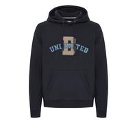 Kapuzenpullover BLEND "BHSweatshirt", Herren, Gr. XXL, schwarz, Sweatware, 50% Baumwolle, 50% Polyester, bedruckt, Basic, regular fit normal, ohne Ausschnitt, eingesetzt, Pullover Kapuzenpullover, Sti