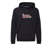 Kapuzenpullover BLEND "BHSweatshirt", Herren, Gr. XXL, schwarz, Sweatware, 55% Polyester, 45% Baumwolle, bedruckt, Basic, regular fit normal, ohne Ausschnitt, eingesetzt, Pullover, Stilvoller Hoodie m