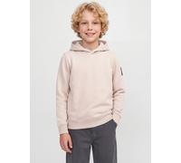 JACK & JONES Jungen - Cleveland Kapuzenpullover - Moonbeam Ecru 128