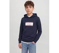 JACK & JONES Jungen - Buster Kapuzenpullover - Navy Blazer Marine 152