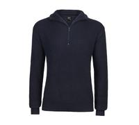 Kapuzenpullover BRANDIT "Pullover Troyer", Gr. XL, blau (marineblau), Obermaterial: 100% Polyacryl PAN., Pullover Kapuzenpullover (94016930-XL) marineblau