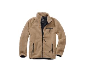 Kapuzenpullover BRANDIT "Teddyfleece", Gr. XL, beige, Obermaterial: 100% Polyester PES., Pullover Kapuzenpullover (88346049-XL) beige