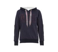 Kapuzenpullover CIPO & BAXX "WL246", Damen, Gr. S, navyblau, 70% Baumwolle, 30% Polyester, unifarben, regular fit, Pullover Kapuzenpullover, mit Kapuze (13584819-S) navyblau