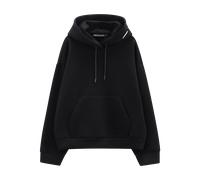 Kapuzenpullover CMP "WOMAN SWEAT FIX HOOD", Damen, Gr. XS, nero, Obermaterial: 70% Polyester, 25% Viskose, 5% Elasthan, Pullover Kapuzenpullover (89156323-XS) nero