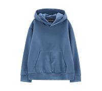 Kapuzenpullover CMP "KID SWEAT FIX HOOD", Jungen, Gr. 152, blau (paradise), Obermaterial: 80% Baumwolle, 20% Polyester, Pullover Kapuzenpullover, Weiche Baumwollqualität, Kapuze mit Schutzfunktion, Kä