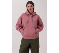 Kapuzenpullover CMP "WOMAN SWEAT FIX HOOD", Damen, Gr. 42, rosa, Obermaterial: 70% Polyester, 25% Viskose, 5% Elasthan, Pullover Kapuzenpullover, Oversize-Schnitt, Kängurutasche, Elastisches Gewebe (4