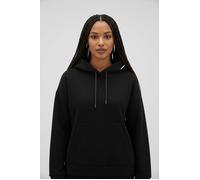Kapuzenpullover CMP, Damen, Gr. M, nero, Obermaterial: 70% Polyester, 25% Viskose, 5% Elasthan, Pullover (89156323-M) nero