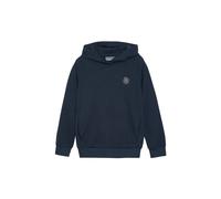 Kapuzenpullover COLOR KIDS "Kapuzenpullover COSweat", Mädchen, Gr. 128, blau (total eclipse), Obermaterial: 75% Polyester PES. 25% Viskose CV., Pullover Kapuzenpullover (79117161-128) total eclipse
