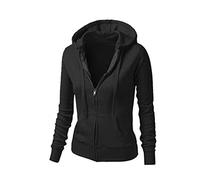 Kapuzenpullover Damen ReißVerschluss-Sweatjacke Damen Mit Kapuze Einfarbig Kapuzenjacke Oversize Hoodie Jacke Pullover Sweatshirt Jacke Kuschelpullover Herbst Winter Kaputzenhoodie üBergangsjacke