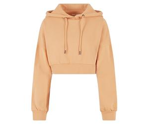 Kapuzenpullover DEF "DEF Herren Cropped Hoody", Herren, Gr. XL, coral, 80% Baumwolle, 20% Polyester, unifarben, normal, ohne Ausschnitt, Pullover Kapuzenpullover (40584545-XL) coral