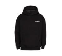 Kapuzenpullover DROPSIZE "Dropsize GLOBAL MOVEMENT HOODIE", Herren, Gr. XS, schwarz, 70% Baumwolle, 30% Polyester, mehrfarbig, oversize, ohne Ausschnitt, Pullover Kapuzenpullover (20693367-XS) schwarz