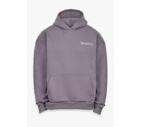 Kapuzenpullover DROPSIZE "Dropsize HEAVY OVERSIZE EMBO HOODIE", Herren, Gr. XS, gull grau, 70% Baumwolle, 30% Polyester, mehrfarbig, oversize, ohne Ausschnitt, Pullover Kapuzenpullover (36643649-XS) g